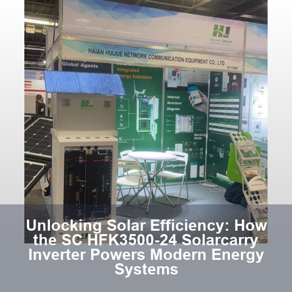 Unlocking Solar Efficiency: How the SC HFK3500-24 Solarcarry Inverter Powers Modern Energy Systems